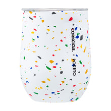 Load image into Gallery viewer, Poketo White Terrazzo CORKCICLE Stemless