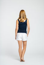 Load image into Gallery viewer, Ladies Navy Blue Tank
