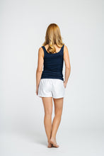 Load image into Gallery viewer, Ladies Navy Blue Tank