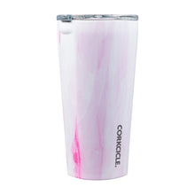 Load image into Gallery viewer, Pink Marble CORKCICLE Tumbler
