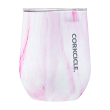 Load image into Gallery viewer, Pink Marble CORKCICLE Stemless

