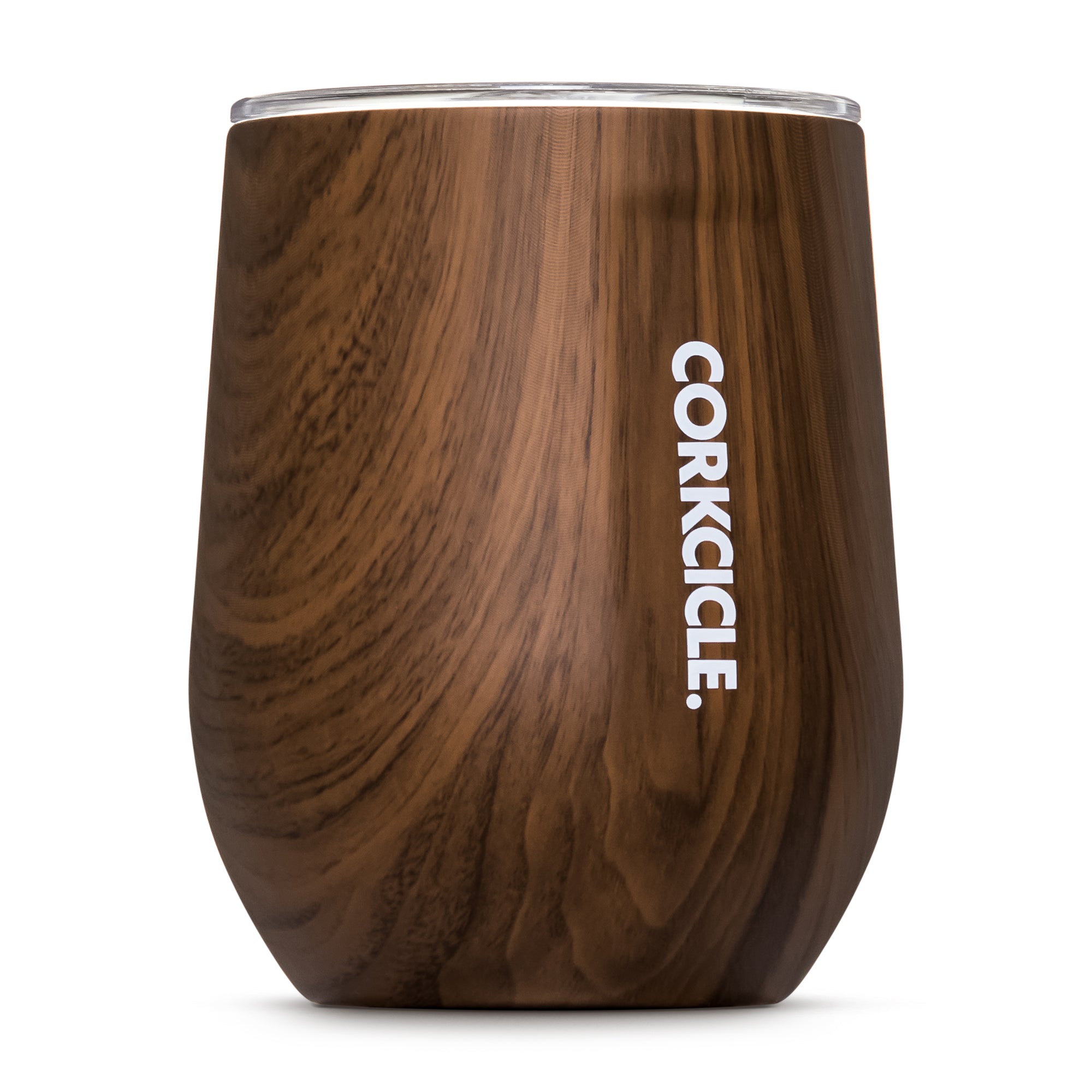 CORKCICLE  Stemless Wine Cup - Walnut